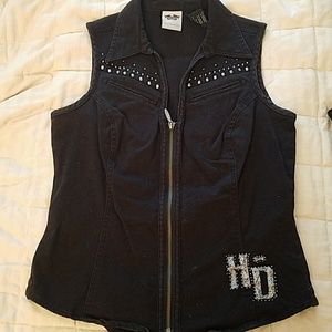 Harley Davidson womens vest